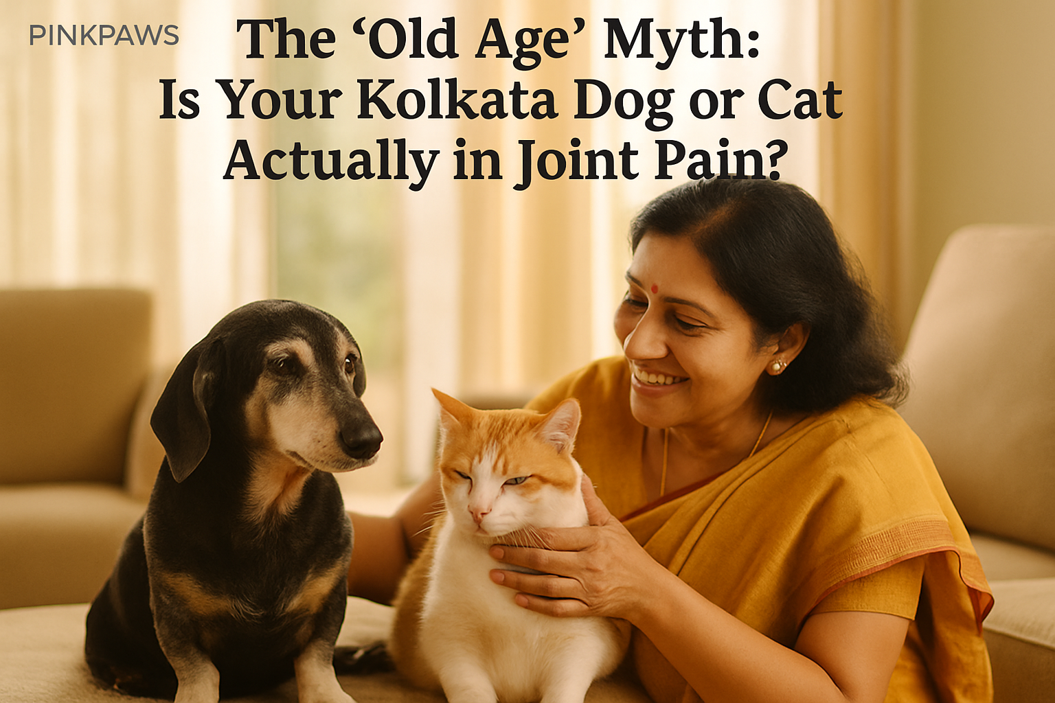 The "Old Age" Myth: Is Your Kolkata Dog or Cat Actually in Joint Pain?